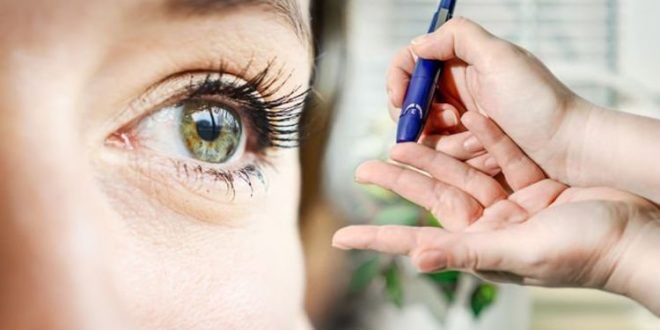 High blood sugar and eye health