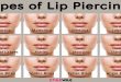 types of lip piercing